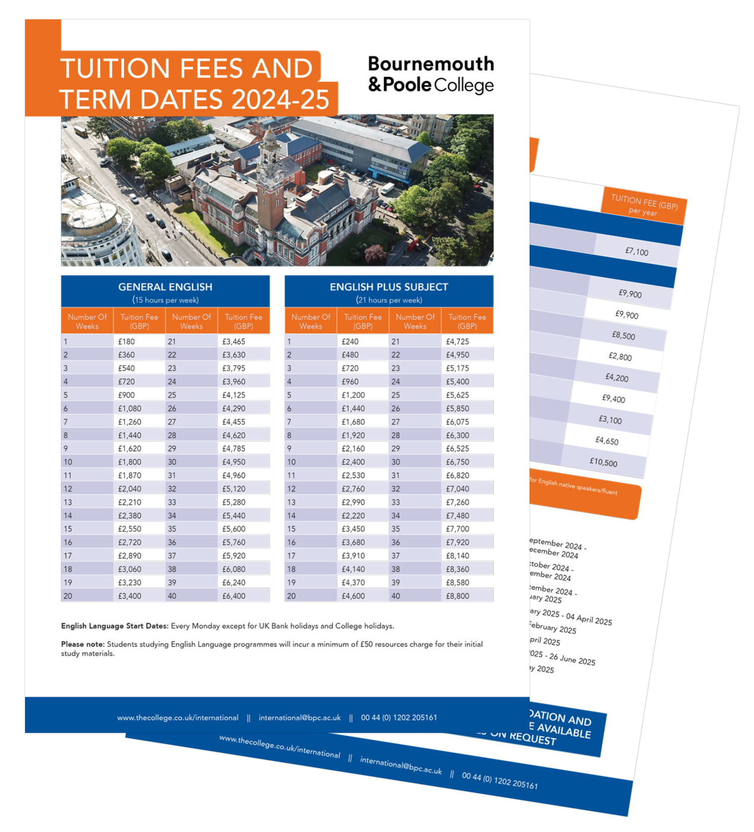 Tuition Fees 2022-2023